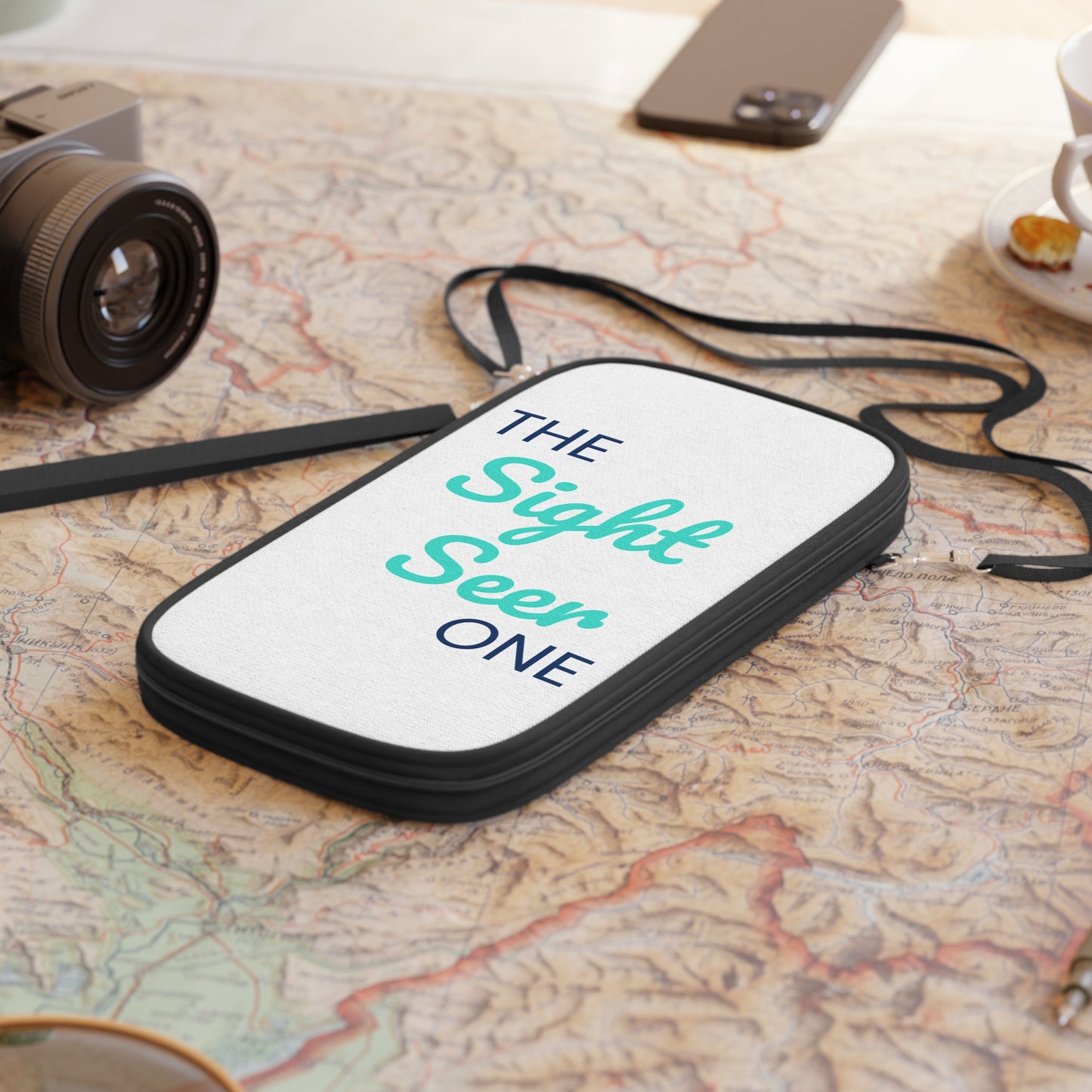 Trip Style - Sight Seer - Passport Wallet - Travel Accessory, Vacation Organizer, Gift for Travelers, Beach Lovers, Summer Essentials