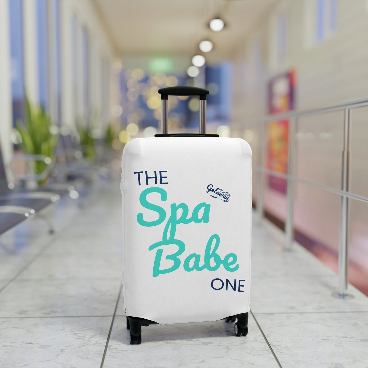 Trip Style Luggage Covers – Spa Babe - Fun Travel Accessory for Vacation, Gift for Travelers, Beach Lovers, Summer Getaways, Travel in Style
