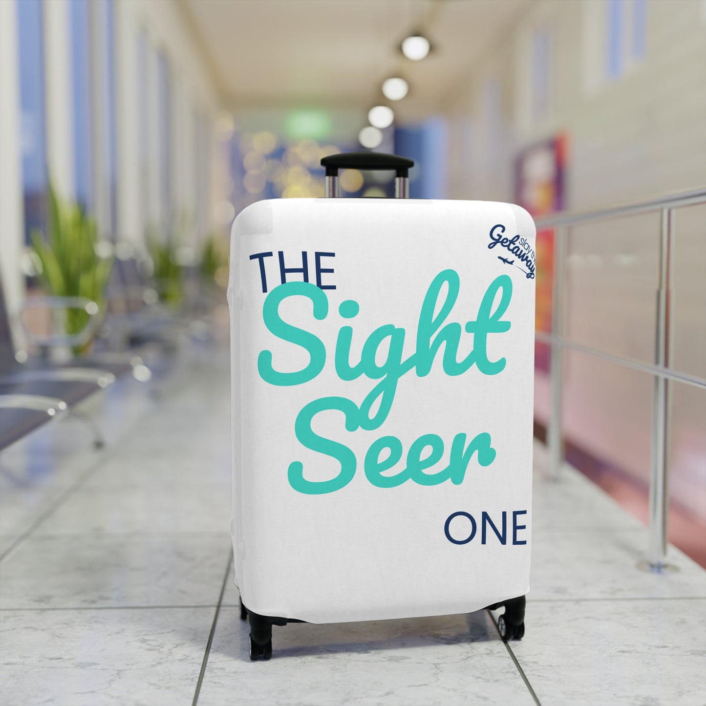 Trip Style Luggage Covers – Sight Seer - Fun Travel Accessory for Vacation, Gift for Travelers, Beach Lovers, Summer Getaways, Travel in Style