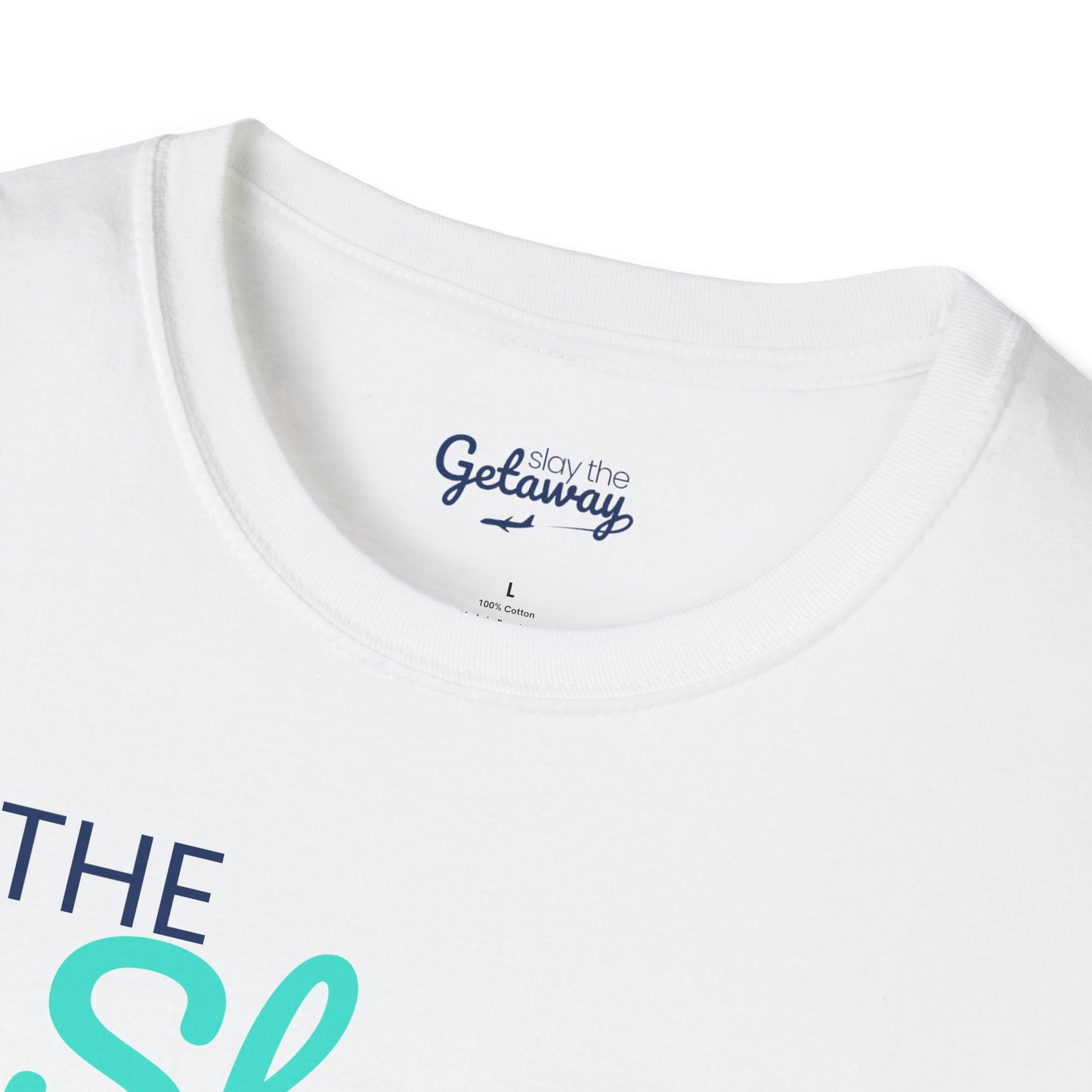 Trip Style - Shop Aholic - Unisex Softstyle T-Shirt, Summer Tee, Vacation Apparel, Beach Shirt, Relaxation Wear, Gift for Pool Lovers