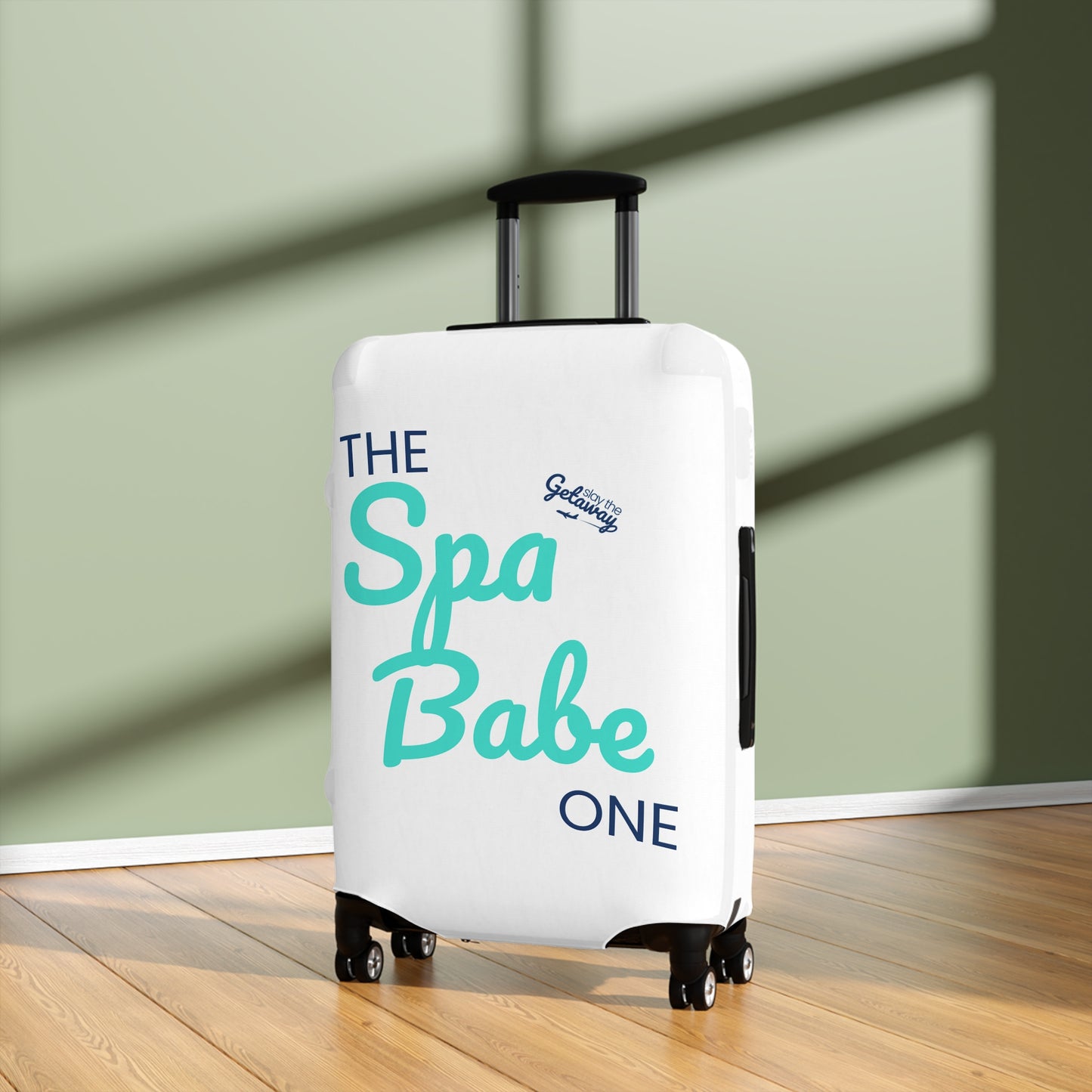 Trip Style Luggage Covers – Spa Babe - Fun Travel Accessory for Vacation, Gift for Travelers, Beach Lovers, Summer Getaways, Travel in Style