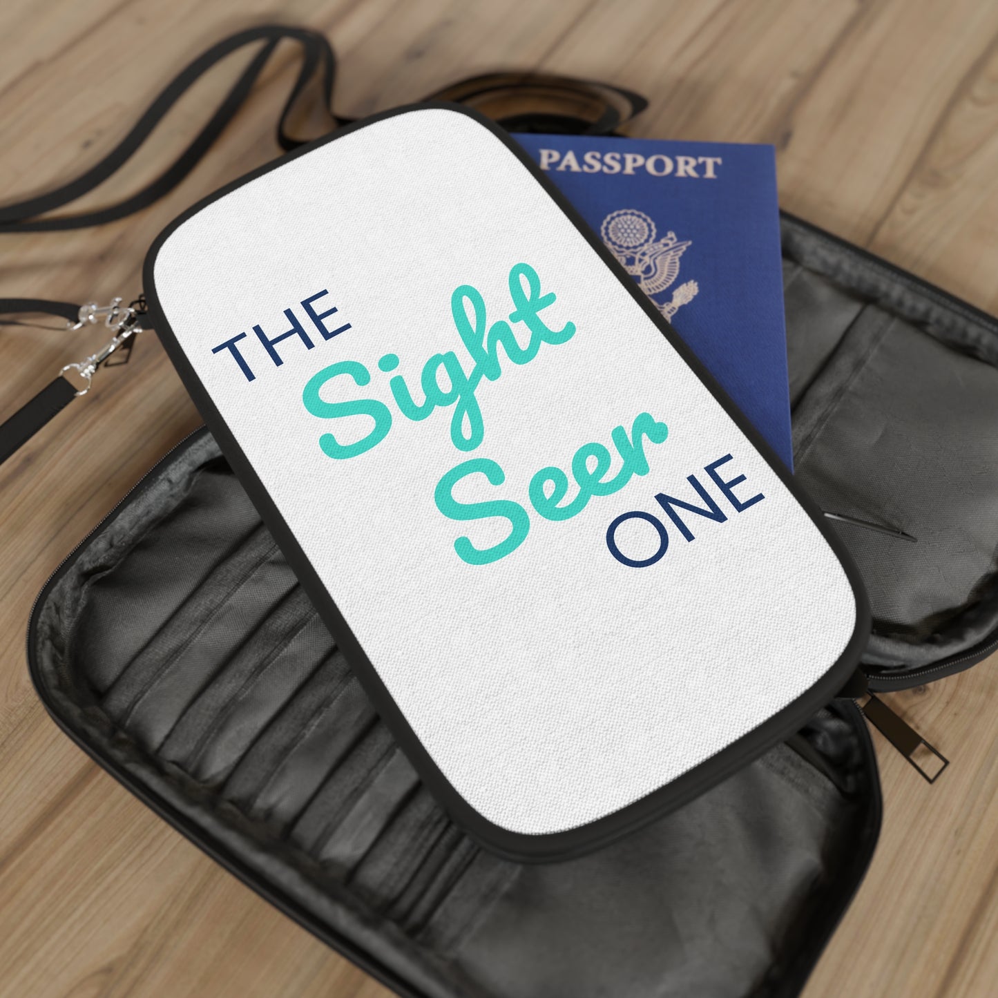 Trip Style - Sight Seer - Passport Wallet - Travel Accessory, Vacation Organizer, Gift for Travelers, Beach Lovers, Summer Essentials