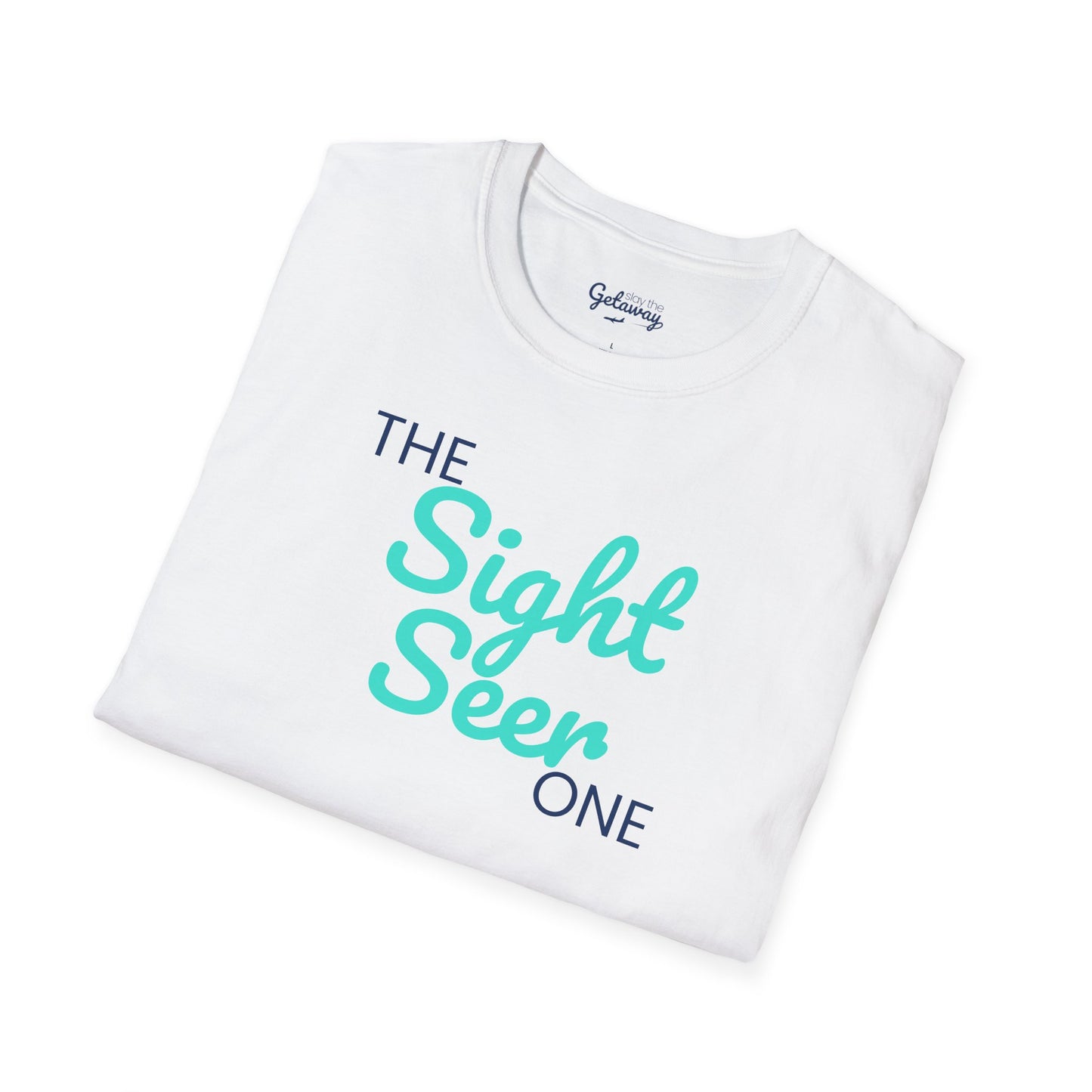 Trip Style - Sight Seer - Unisex Softstyle T-Shirt, Summer Tee, Vacation Apparel, Beach Shirt, Relaxation Wear, Gift for Pool Lovers