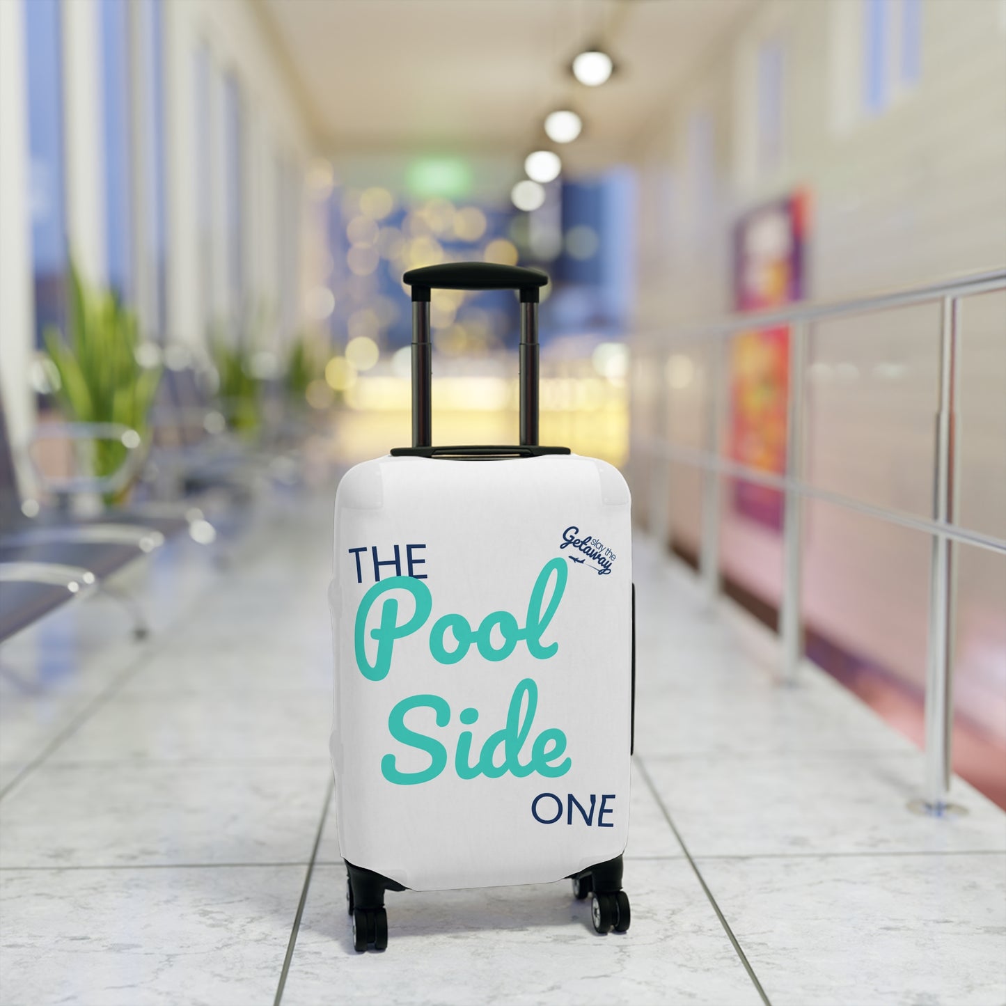 Trip Style Luggage Covers – Pool Side - Fun Travel Accessory for Vacation, Gift for Travelers, Beach Lovers, Summer Getaways, Travel in Style