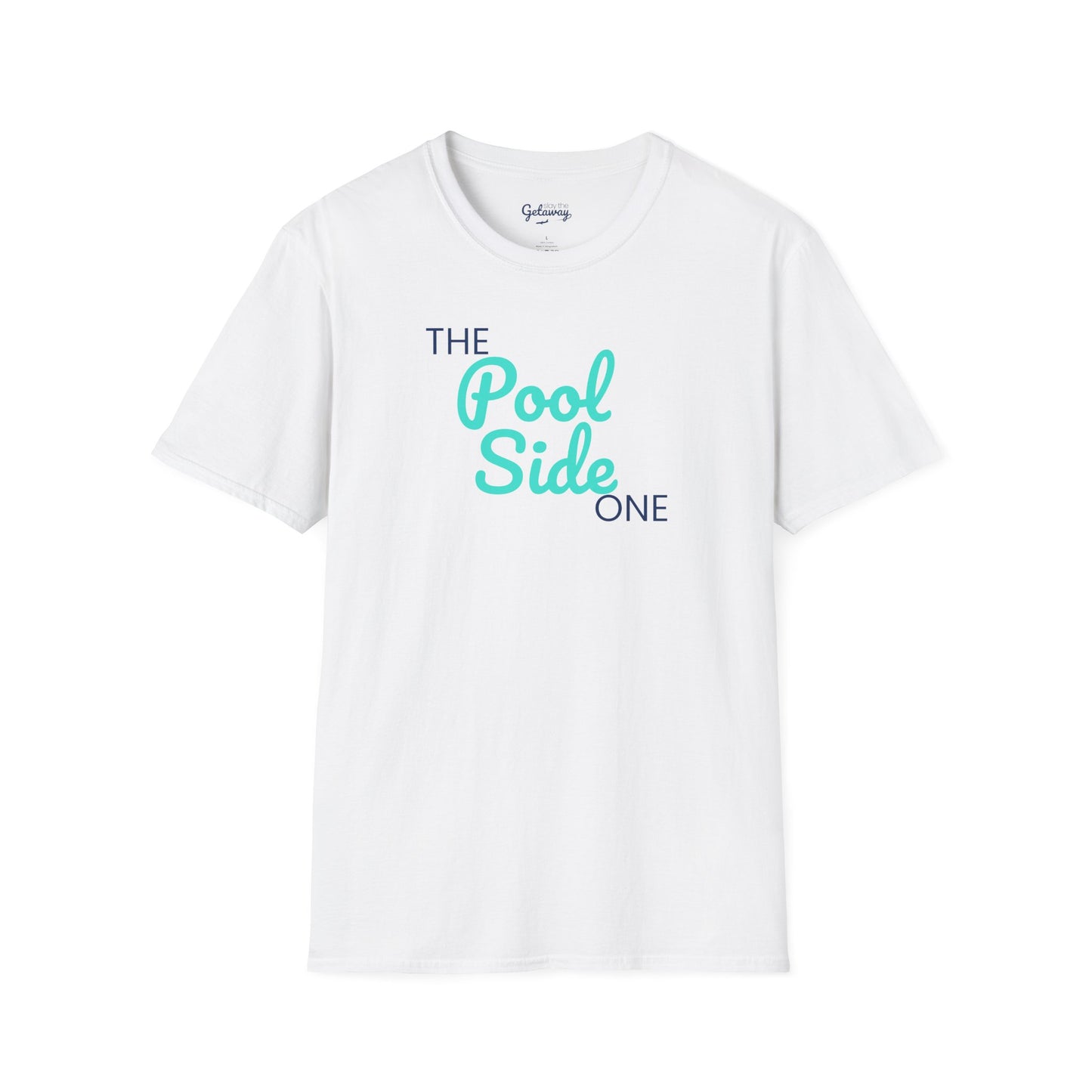 Trip Style - Pool Side - Unisex Softstyle T-Shirt, Summer Tee, Vacation Apparel, Beach Shirt, Relaxation Wear, Gift for Pool Lovers