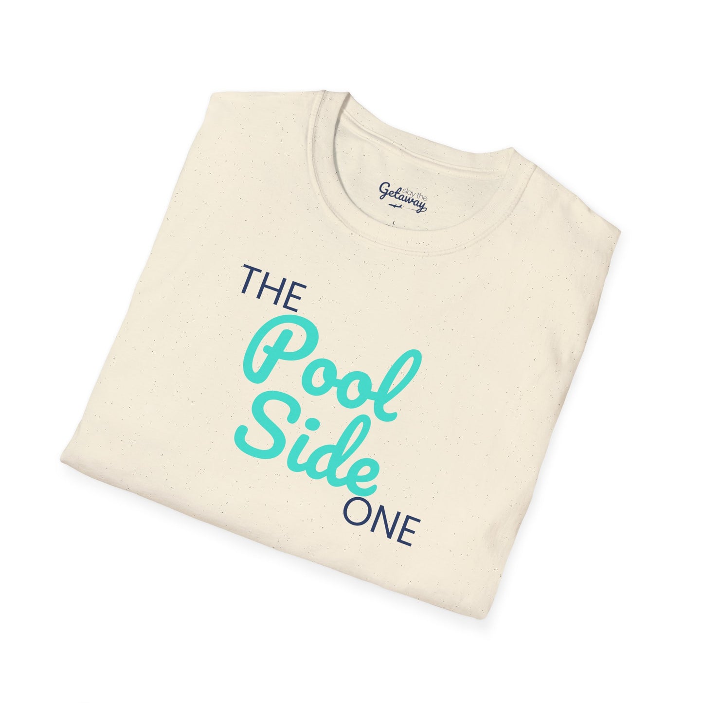 Trip Style - Pool Side - Unisex Softstyle T-Shirt, Summer Tee, Vacation Apparel, Beach Shirt, Relaxation Wear, Gift for Pool Lovers