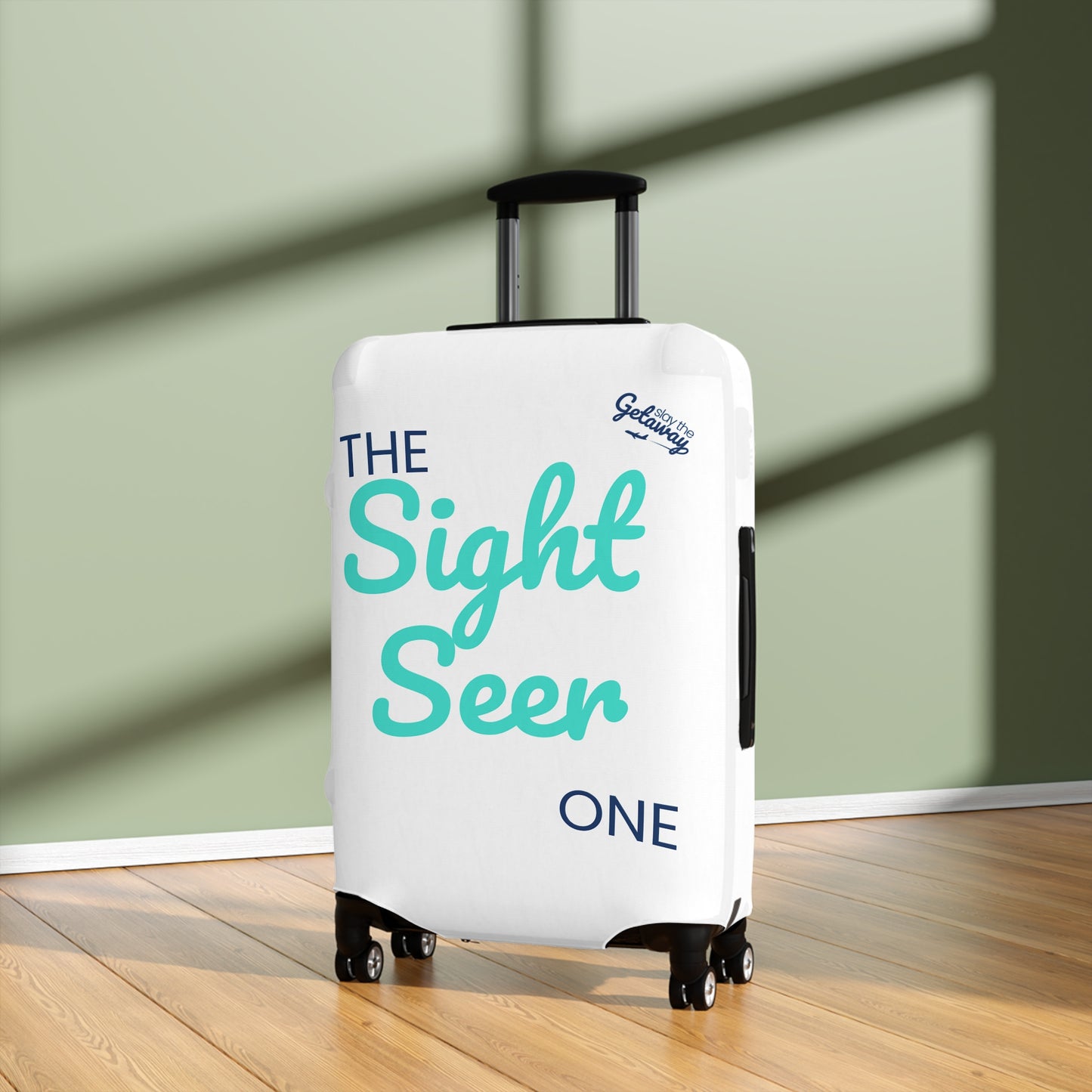 Trip Style Luggage Covers – Sight Seer - Fun Travel Accessory for Vacation, Gift for Travelers, Beach Lovers, Summer Getaways, Travel in Style