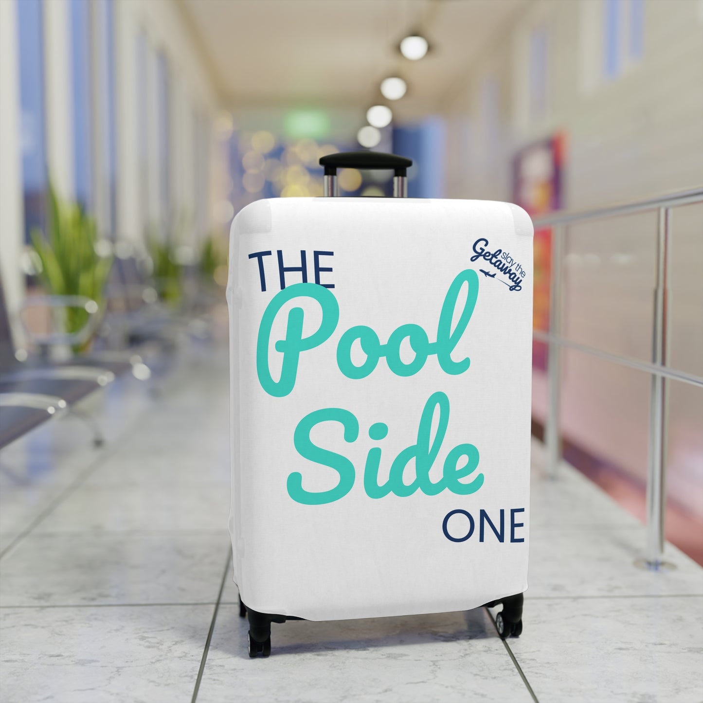 Trip Style Luggage Covers – Pool Side - Fun Travel Accessory for Vacation, Gift for Travelers, Beach Lovers, Summer Getaways, Travel in Style