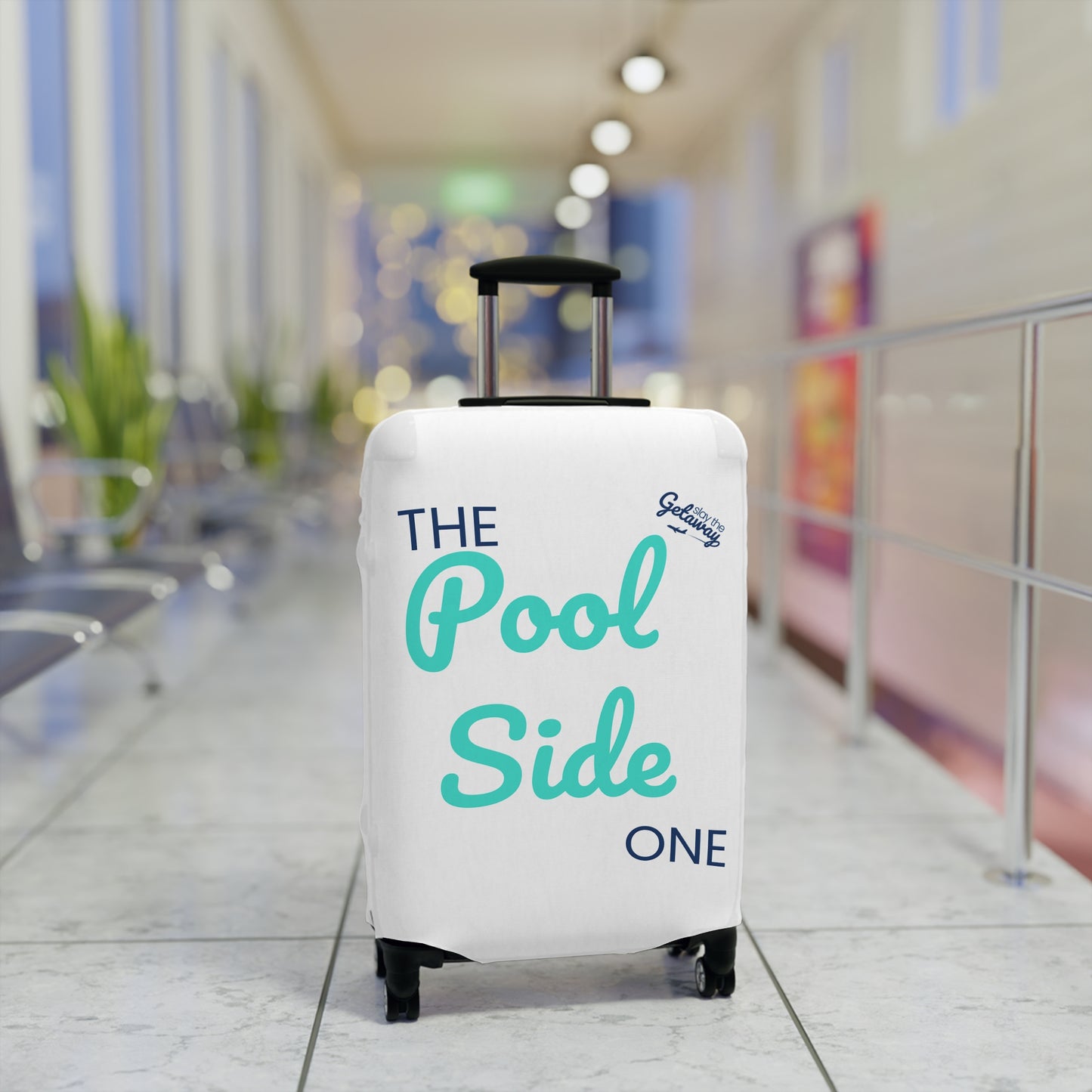 Trip Style Luggage Covers – Pool Side - Fun Travel Accessory for Vacation, Gift for Travelers, Beach Lovers, Summer Getaways, Travel in Style