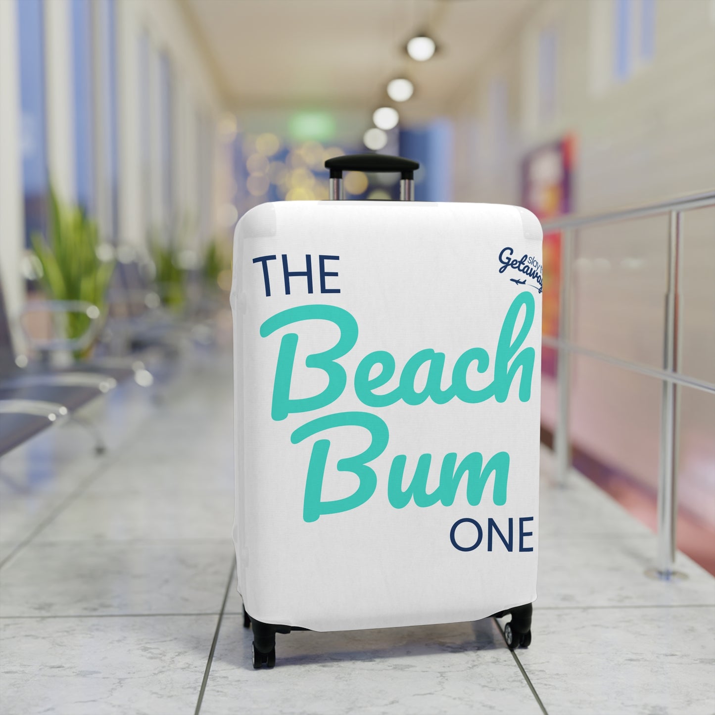 Trip Style Luggage Covers – Beach Bum - Fun Travel Accessory for Vacation, Gift for Travelers, Beach Lovers, Summer Getaways, Travel in Style