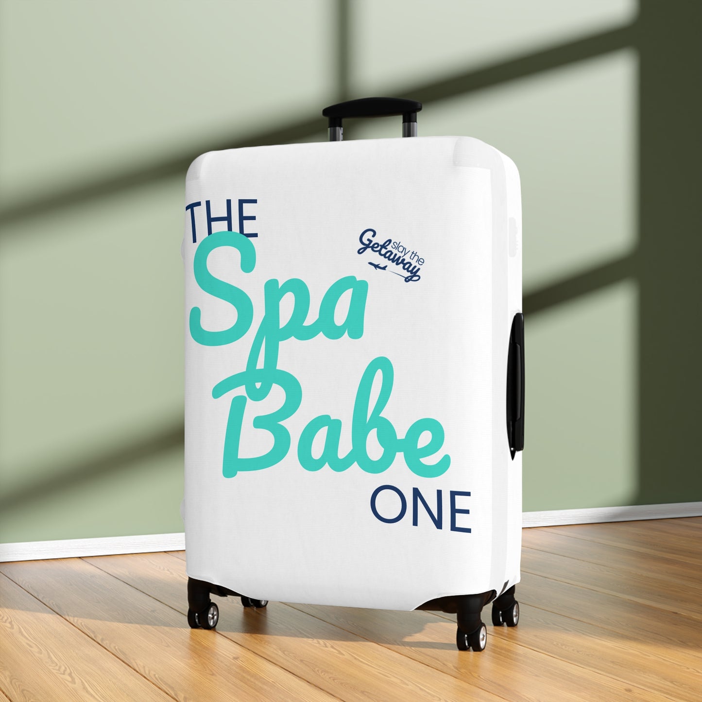 Trip Style Luggage Covers – Spa Babe - Fun Travel Accessory for Vacation, Gift for Travelers, Beach Lovers, Summer Getaways, Travel in Style