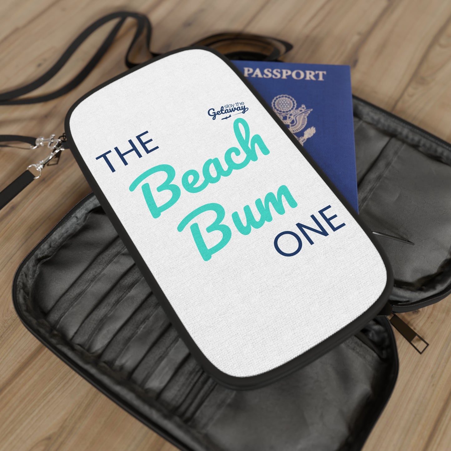 Trip Style - Beach Bum - Passport Wallet - Travel Accessory, Vacation Organizer, Gift for Travelers, Beach Lovers, Summer Essentials