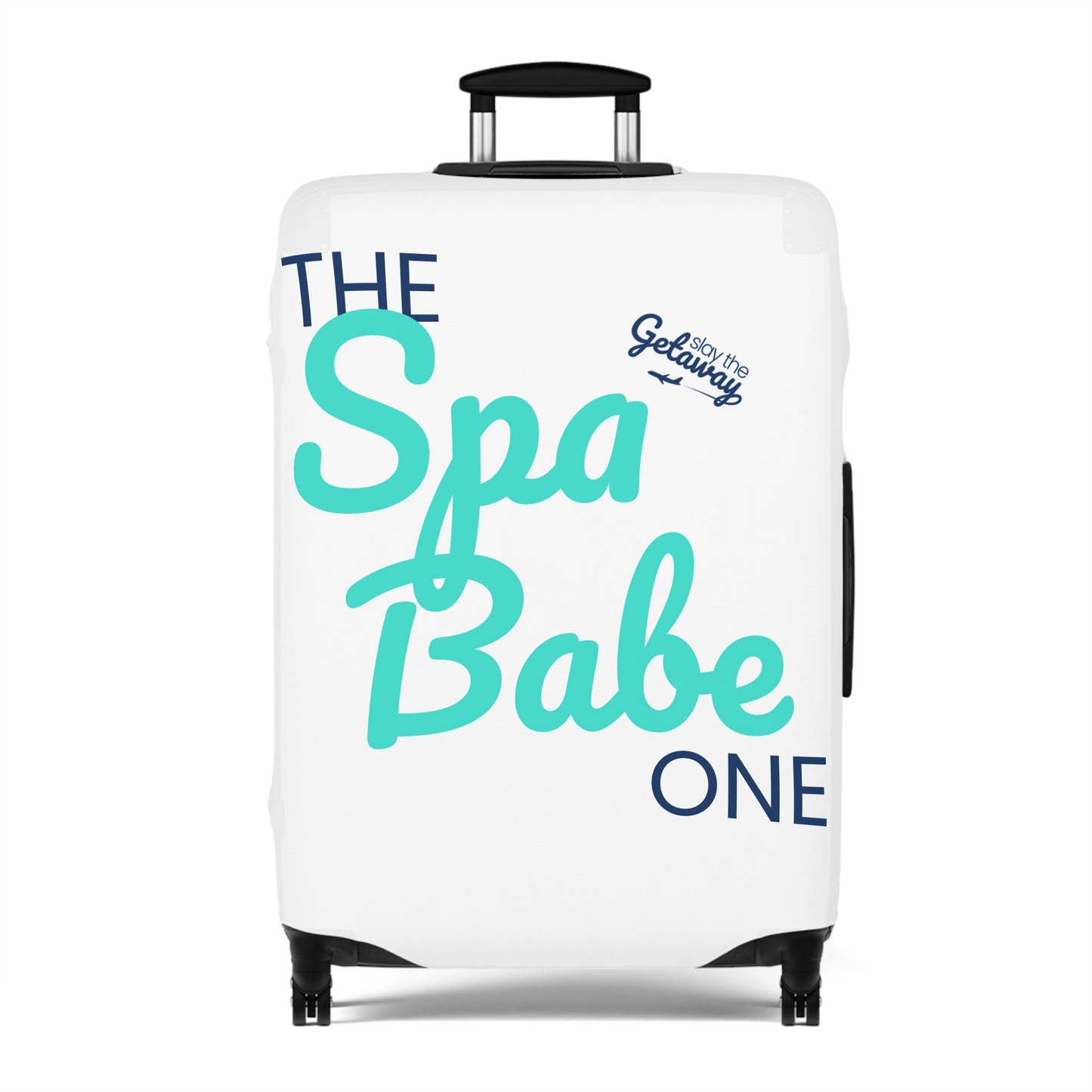 Trip Style Luggage Covers – Spa Babe - Fun Travel Accessory for Vacation, Gift for Travelers, Beach Lovers, Summer Getaways, Travel in Style