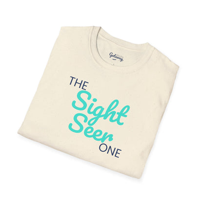 Trip Style - Sight Seer - Unisex Softstyle T-Shirt, Summer Tee, Vacation Apparel, Beach Shirt, Relaxation Wear, Gift for Pool Lovers