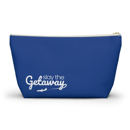 Weekender Pouch - Slay the Getaway Adventure Mini Bag in Dark Blue