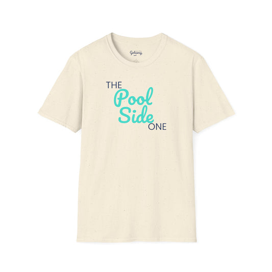 Trip Style - Pool Side - Unisex Softstyle T-Shirt, Summer Tee, Vacation Apparel, Beach Shirt, Relaxation Wear, Gift for Pool Lovers