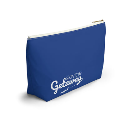 Weekender Pouch - Slay the Getaway Adventure Mini Bag in Dark Blue