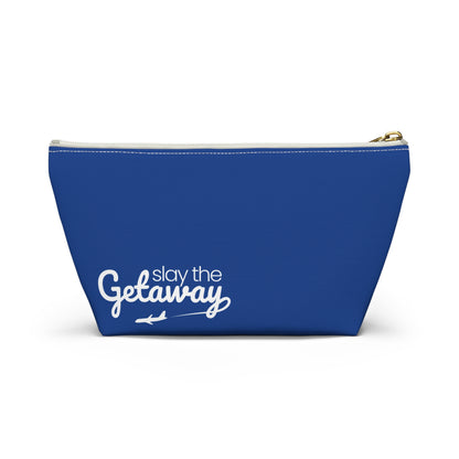 Weekender Pouch - Slay the Getaway Adventure Mini Bag in Dark Blue