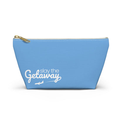 Weekender Pouch - Slay the Getaway Adventure Mini Bag in Light Blue