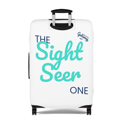Trip Style Luggage Covers – Sight Seer - Fun Travel Accessory for Vacation, Gift for Travelers, Beach Lovers, Summer Getaways, Travel in Style