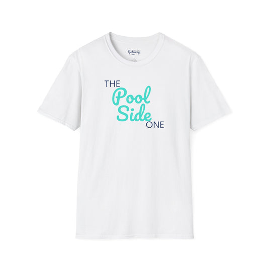 Trip Style - Pool Side - Unisex Softstyle T-Shirt, Summer Tee, Vacation Apparel, Beach Shirt, Relaxation Wear, Gift for Pool Lovers