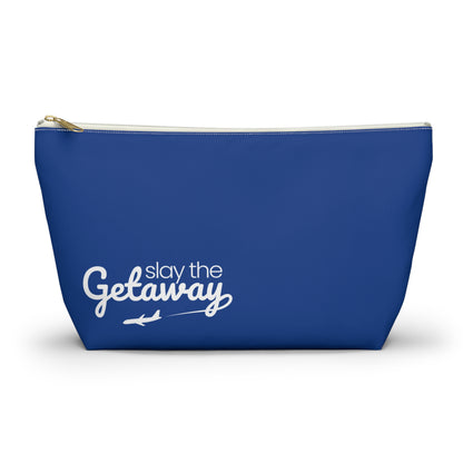 Weekender Pouch - Slay the Getaway Adventure Mini Bag in Dark Blue