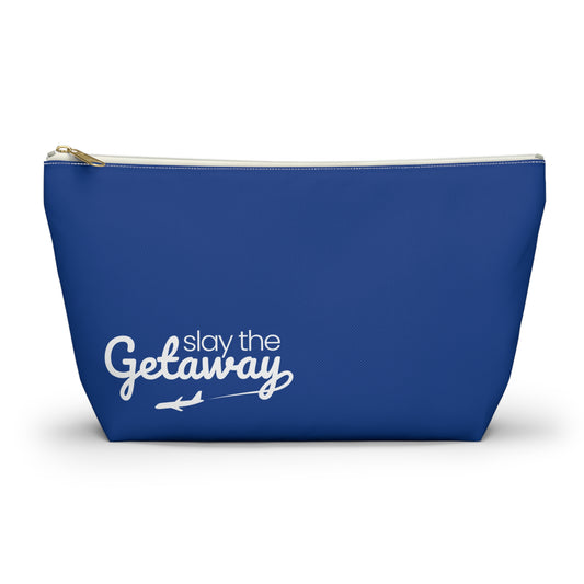 Weekender Pouch - Slay the Getaway Adventure Mini Bag in Dark Blue