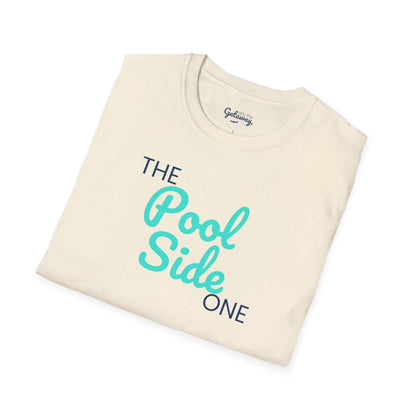 Trip Style - Pool Side - Unisex Softstyle T-Shirt, Summer Tee, Vacation Apparel, Beach Shirt, Relaxation Wear, Gift for Pool Lovers