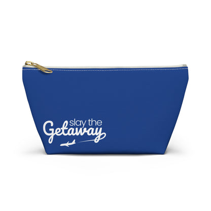 Weekender Pouch - Slay the Getaway Adventure Mini Bag in Dark Blue