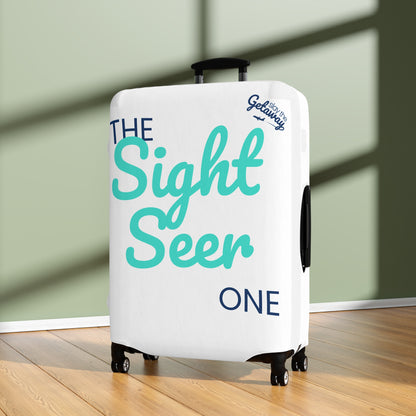 Trip Style Luggage Covers – Sight Seer - Fun Travel Accessory for Vacation, Gift for Travelers, Beach Lovers, Summer Getaways, Travel in Style