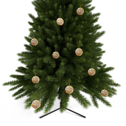 Next Year, We Board. - Celebratory Ceramic Ornaments: Perfect for Holiday Decor, Tree Ornaments, Yearly Memories, Gifts, Keepsakes