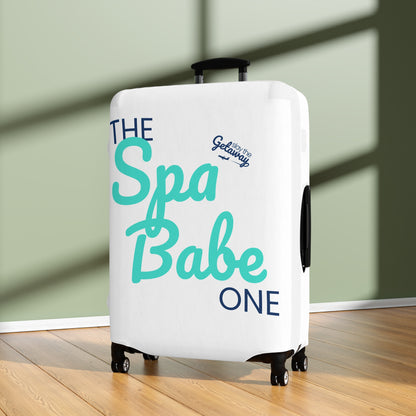 Trip Style Luggage Covers – Spa Babe - Fun Travel Accessory for Vacation, Gift for Travelers, Beach Lovers, Summer Getaways, Travel in Style