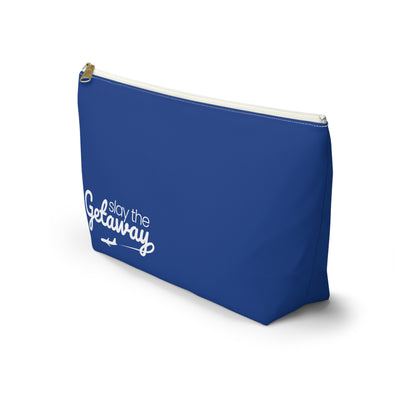 Weekender Pouch - Slay the Getaway Adventure Mini Bag in Dark Blue